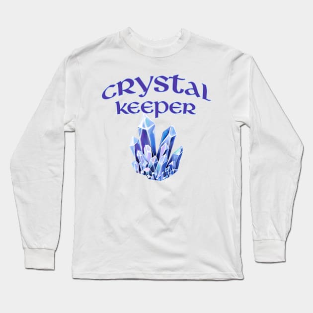 Crystal Keeper Cheeky Witch Long Sleeve T-Shirt by Cheeky Witch